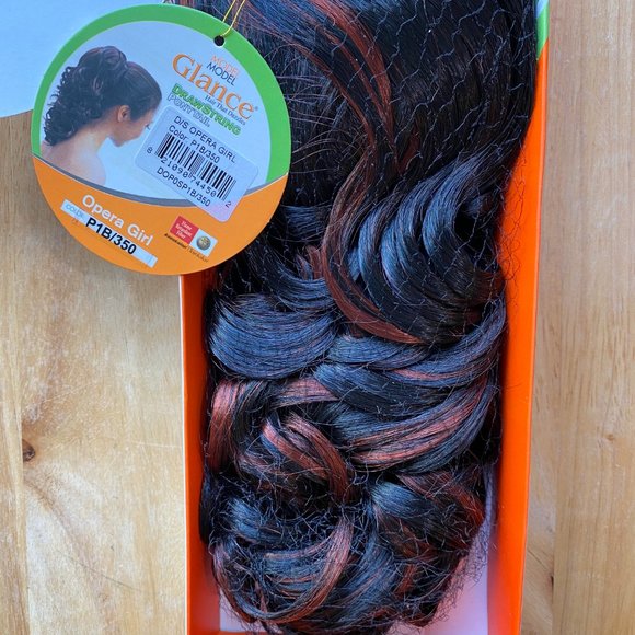 #101 GLANCE OPERA GIRL DRAWSTRING PONYTAIL - Picture 3 of 6